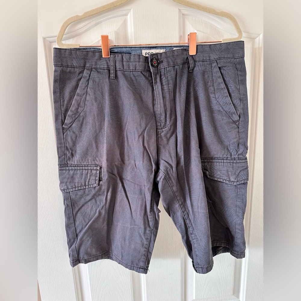 Blue floral Projek Raw cargo shorts